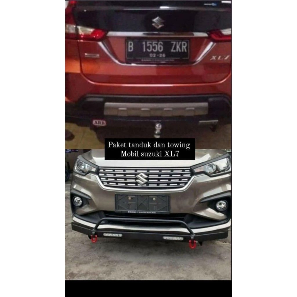 PAKET TANDUK DEPAN + TOWING ARB BELAKANG UNTUK MOBIL SUZUKI XL 7