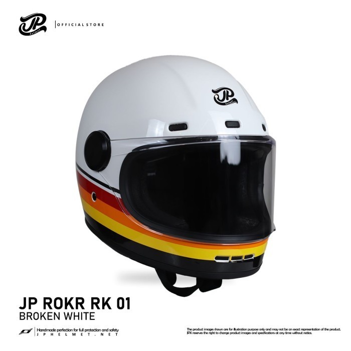 Helm Fullface Retro Jp Rokr - Rk 01