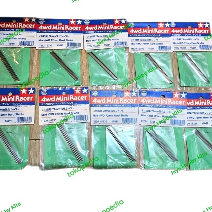 Tamiya Hard Shaft 72mm 15235 72 mm Baru Hardshaft
