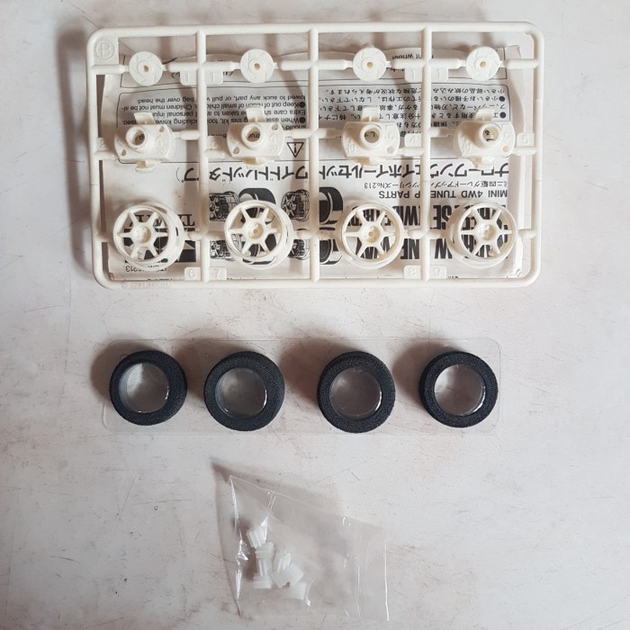 tamiya velg one way set white