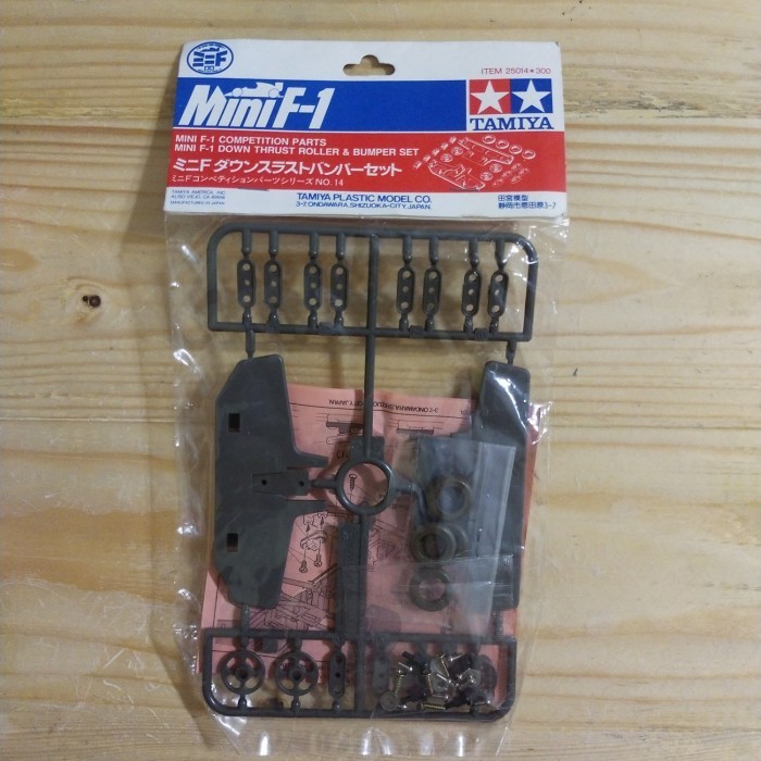 tamiya 25014 mini f1 down thrust roller and bumper set
