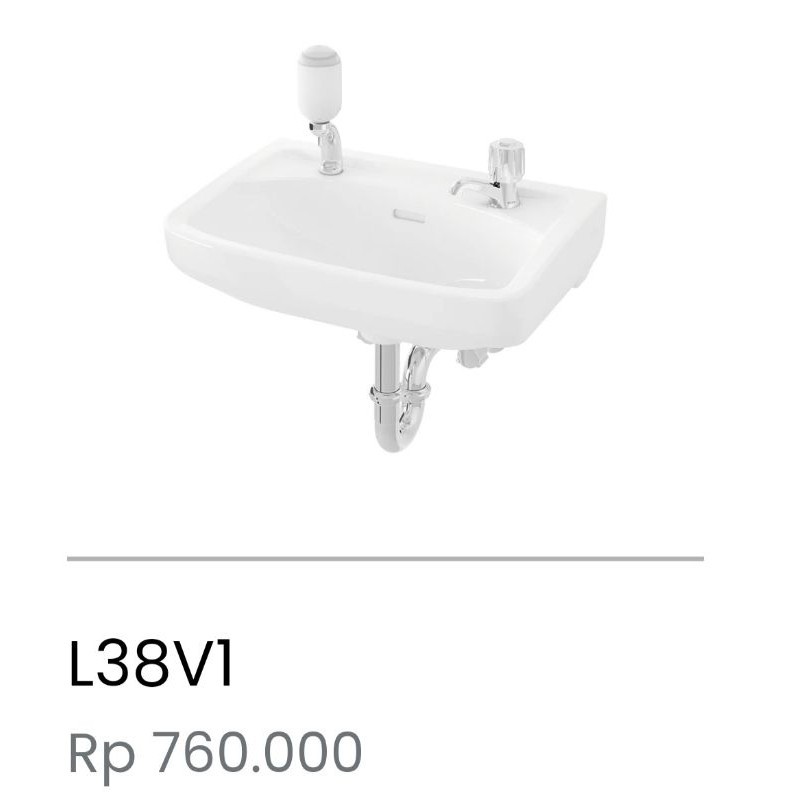 WASTAFEL TOTO GANTUNG L38V1