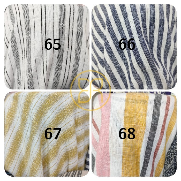 PROMO Katun linen import - kain linen garment - bahan linen cotton Silahkan diorder