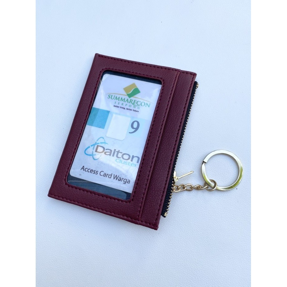 

BARANG TERLARIS Access Card Key Chain Id Card Holder Dompet Kunci Kartu E-Money Holder