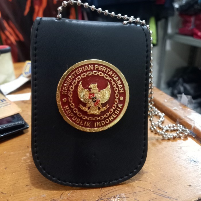 

BARANG TERLARIS Name Tag Id Card Logo Kemhan Terbaru