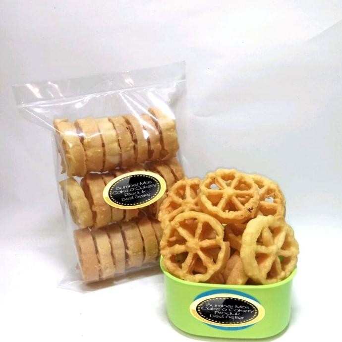 

KUE / KEMBANG GOYANG / KUE RODA / JADUL / MANIS / CAMILAN KILOAN 500 G lz