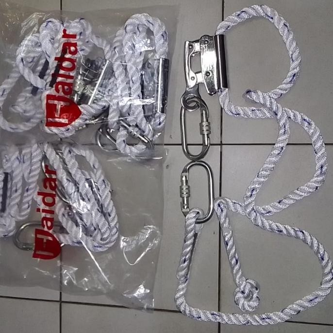 

Work Positioning Lanyard Karmantel Include Carabinar Original Kualitas Premium