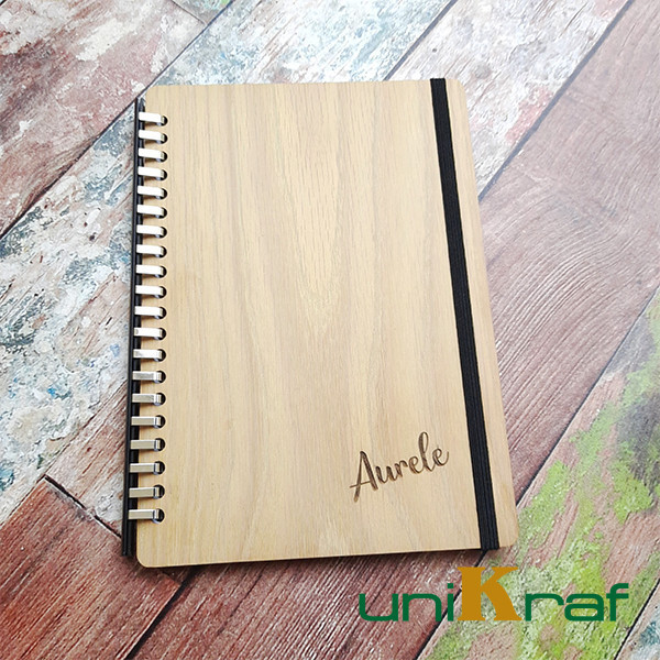 

Sketchbook / Notes / Journal / Buku Catatan Refillable Cover Kayu - A5