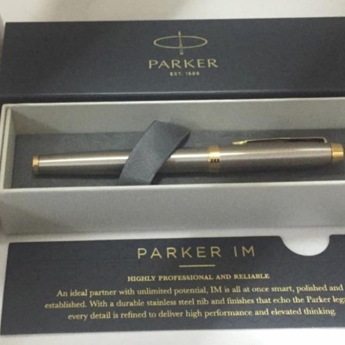 

Parker IM Brushed Metal GT RB HD TB