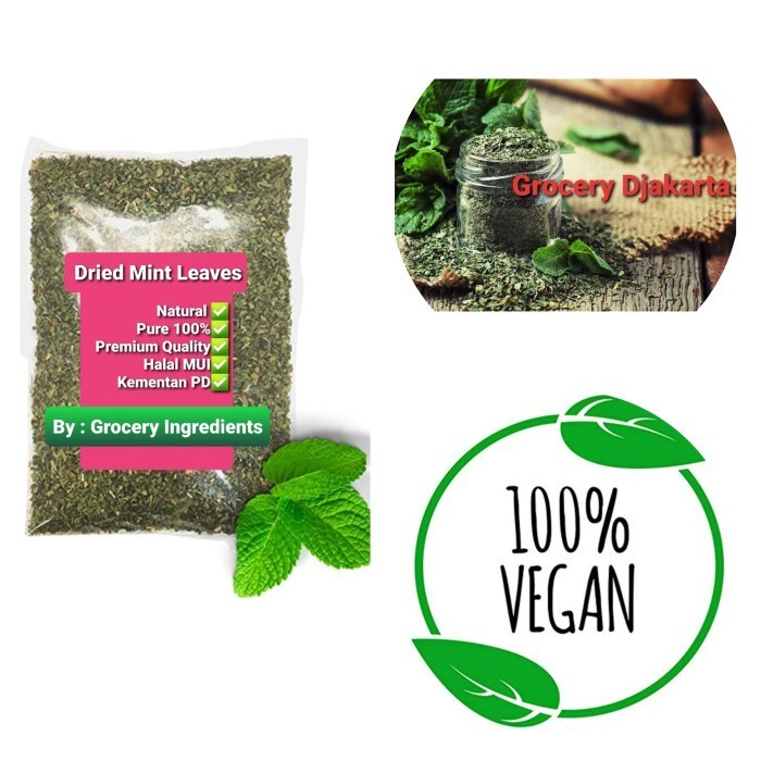 

Dried Mint Leaves / Daun Mint Kering premium 1kg
