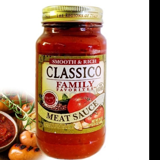 

classico pasta sauce meat 680gr