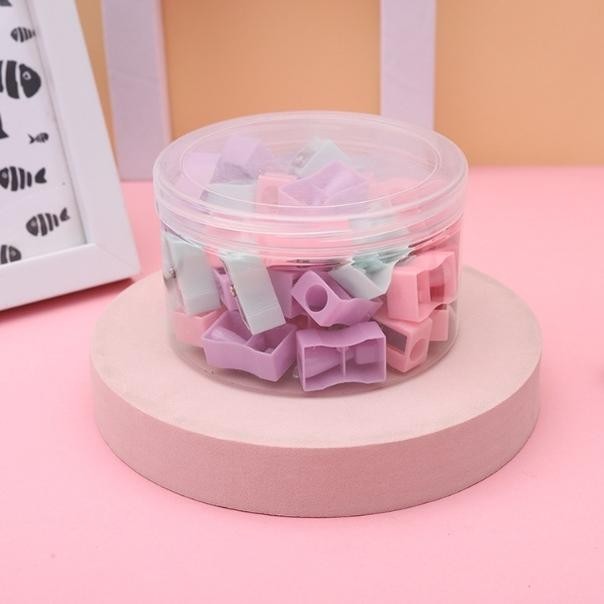 

mini pensil sharpener macaron color / rautan asahan kecil warna pastel macaron q215