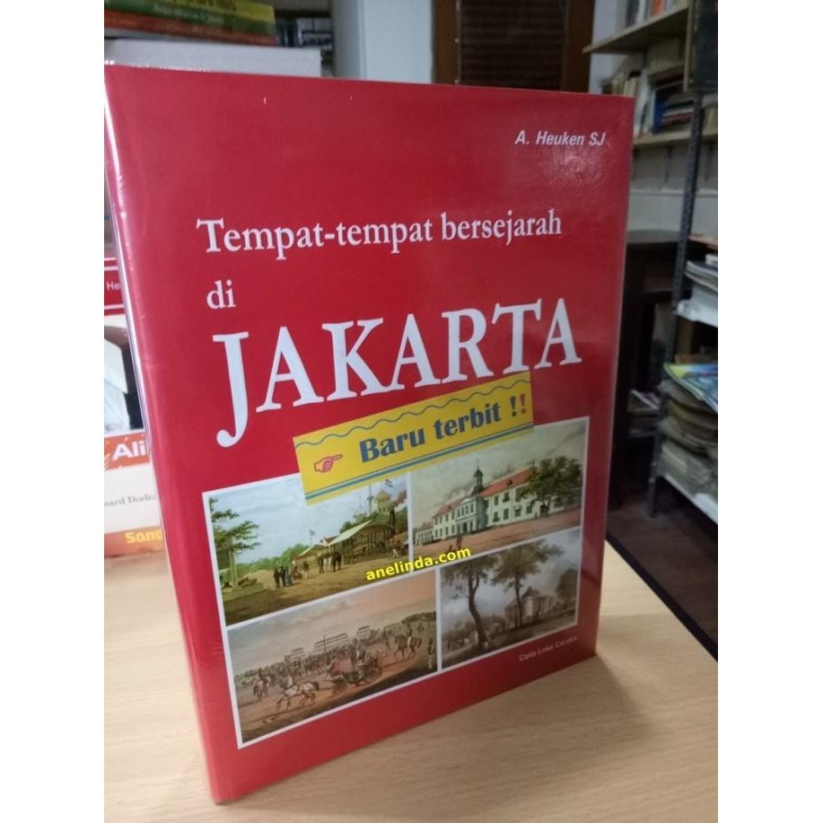 Tempat-Tempat Bersejarah Di Jakarta  Hard Cover Kualitas Premium