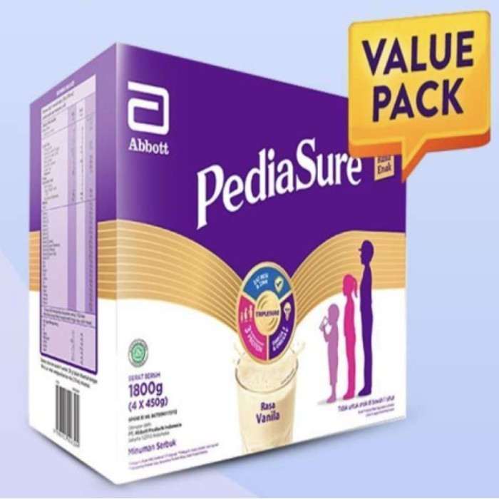 

Pediasure Triplesure Vanila 1800Gr