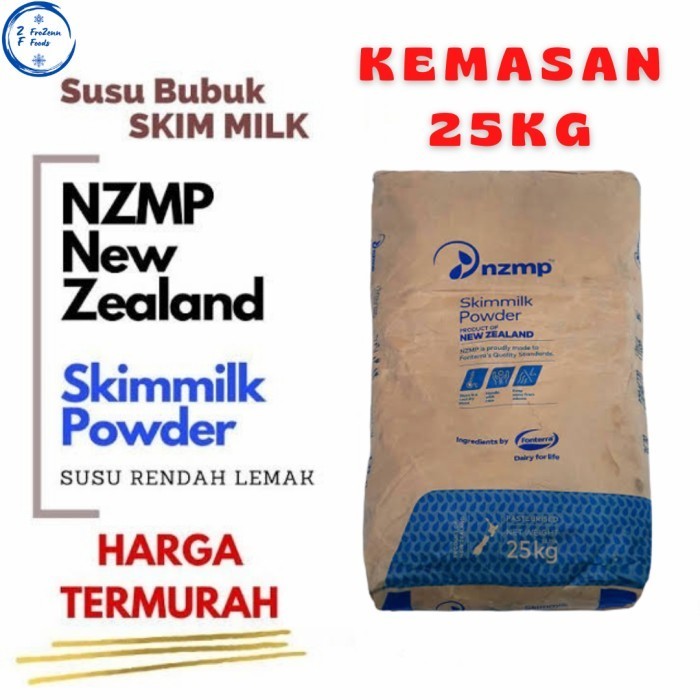 

Susu Bubuk Skim Milk Nzmp Powder Rendah Lemak / Tanpa Lemak 25Kg