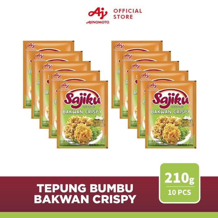 

HOT PROMO Sajiku Tepung Bumbu Bakwan Crispy 210g (10pcs)
