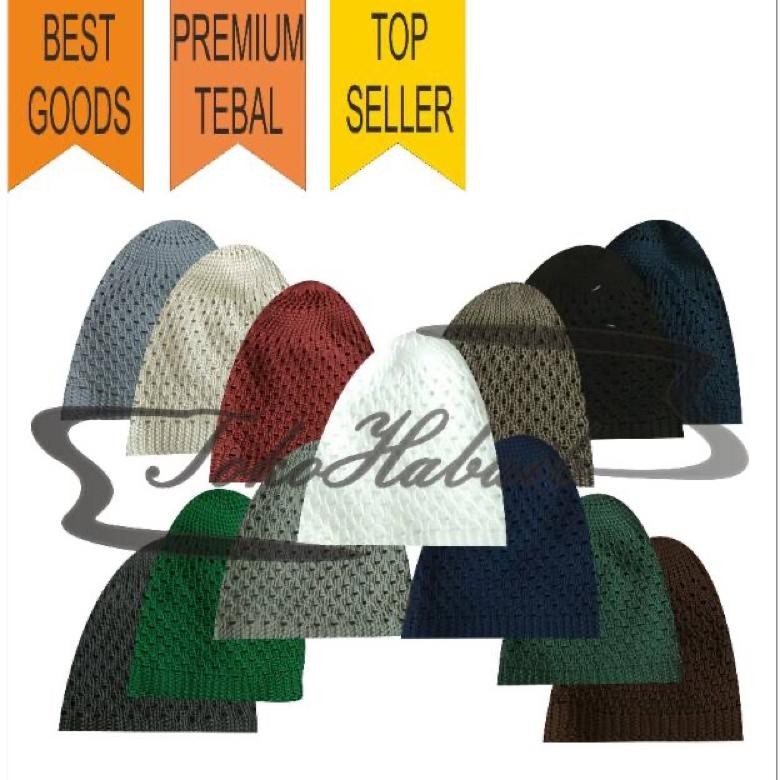 (Anak 4-8 Tahun) Peci Rajut Nanas Arifin Anak Bayi Dewasa Songkok Kopiah Souvenir Haji Umroh Olehole