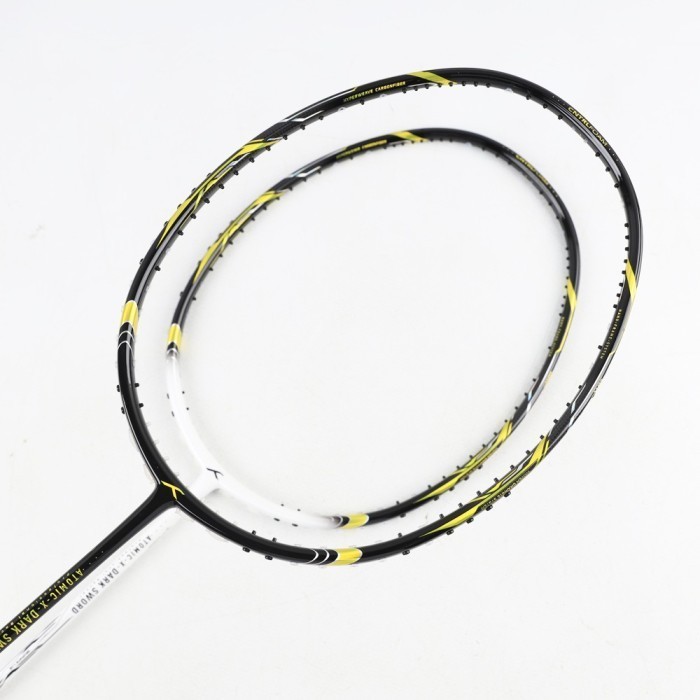 Raket Badminton Hundred Atomic - X / Atomic-X Dark Sword - White