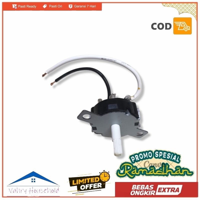 SAKLAR PUTAR REGULATOR PANASONIC AUTO FAN ORBIT 16 EQ405 EQ 405 ORI