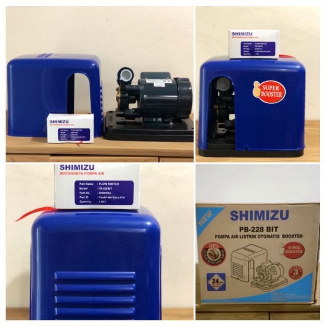 Shimizu Pb228Bit Pompa Air Auto 125 Watt