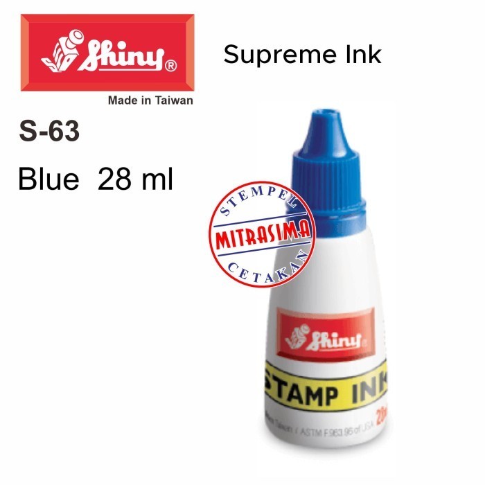 

Terlaris Shiny S-63 ( Tinta standar warna Biru S 63 tipe S63 ) SALE
