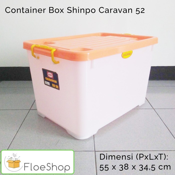 

Box Container / Kontainer Shinpo CB 52 Caravan (52 Liter)