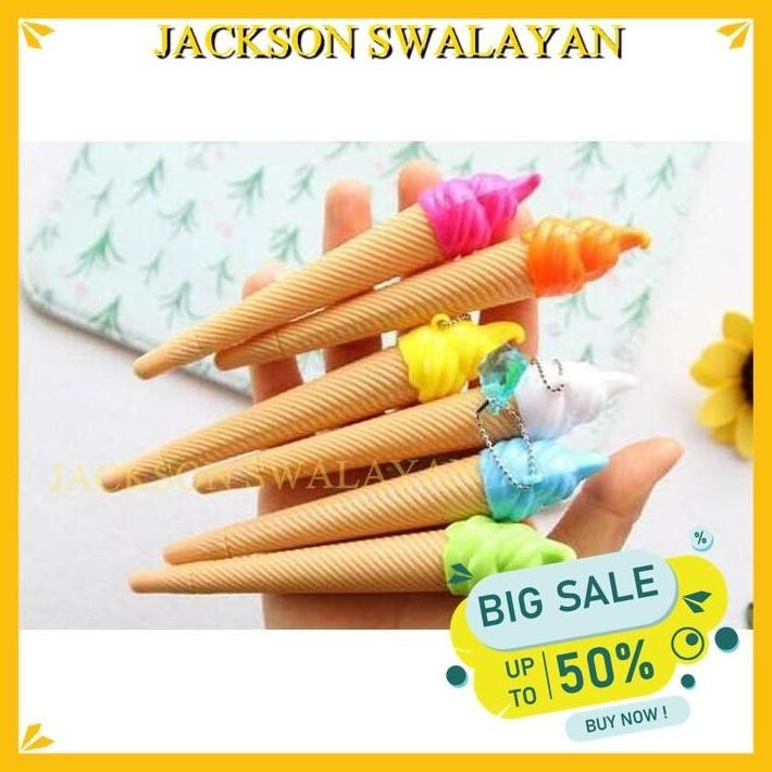

BEST SELLER 956 PENA BOLPEN PEN STATIONERY ALAT TULIS LUCU UNIK PEN MODEL ES KRIM