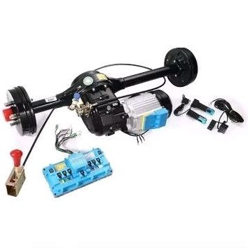kit motor PMSM  10.000W / 10 KW 72V fullset gardan listrik mobil shuttle