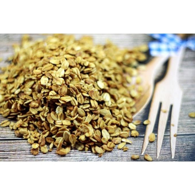 

Granola Crispy Roasted 1 KG Polos Tanpa Topping - Cereal Oat Muesli KAM