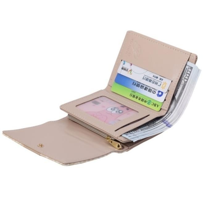 Dompet Lipat Wanita Kekinian Prettyzys Original Azenith Kulit Wa708C3 Athifasadya
