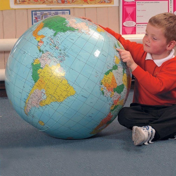 Globe Peta Dunia Untuk Anak Balon Bola Dunia Globe Ukuran Besar