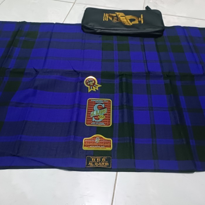 Sarung Sutera Al Jufri Motif Bhs Jadul Kotak