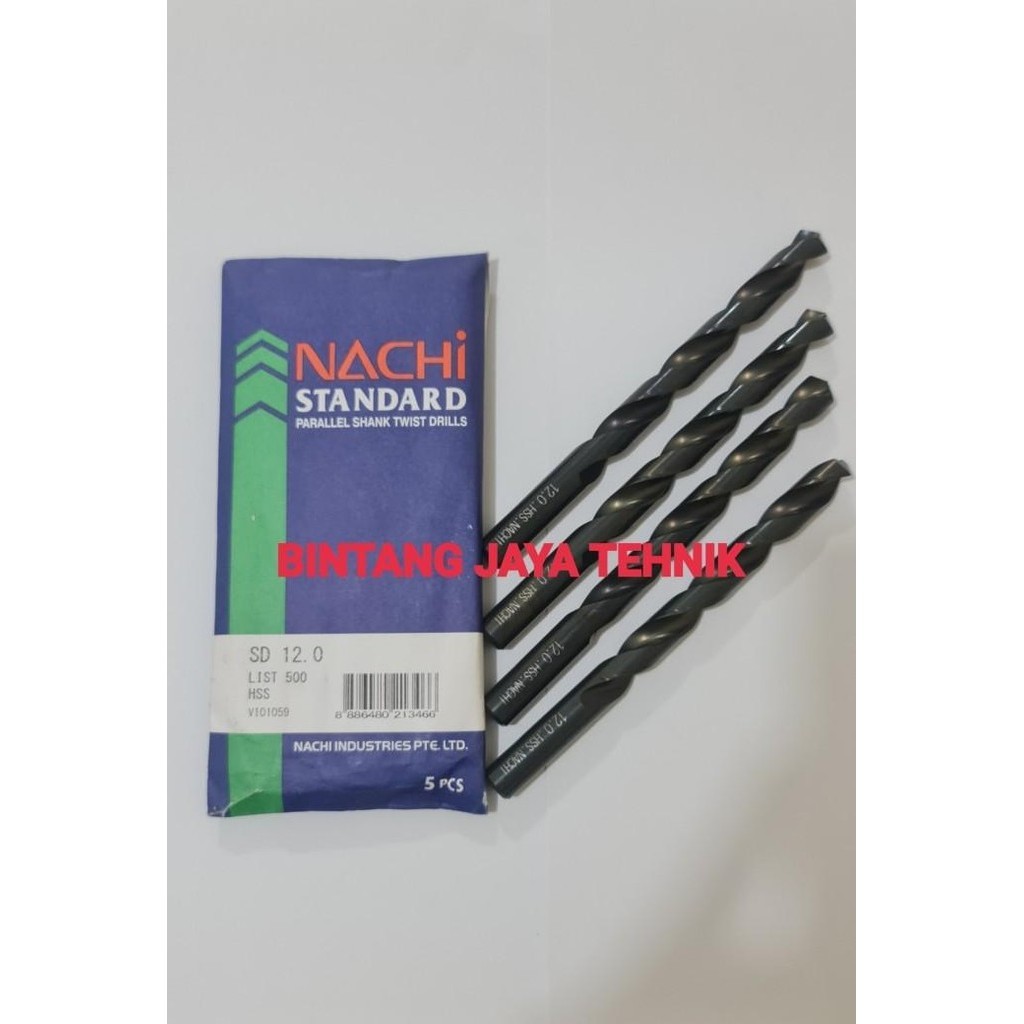 MATA BOR BESI 12MM NACHI HSS / NACHI 12MM MATA BOR BESI