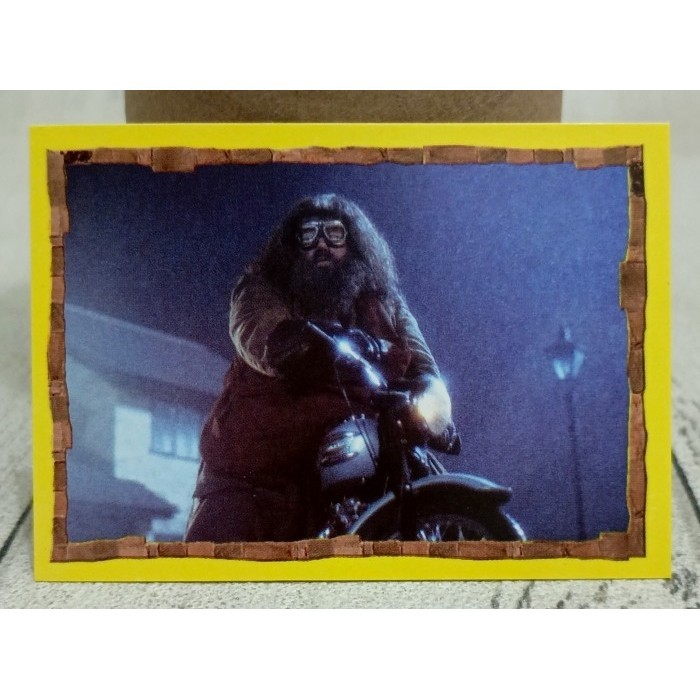 [WDE] Stiker Panini Harry Potter Philosopher's Stone Hagrid #10