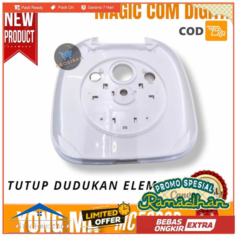 TUTUP DUDUKAN ELEMEN MAGIC COM DIGITAL YONG MA MC5600R MC 5600 R ORI - PACKING BUBBLE