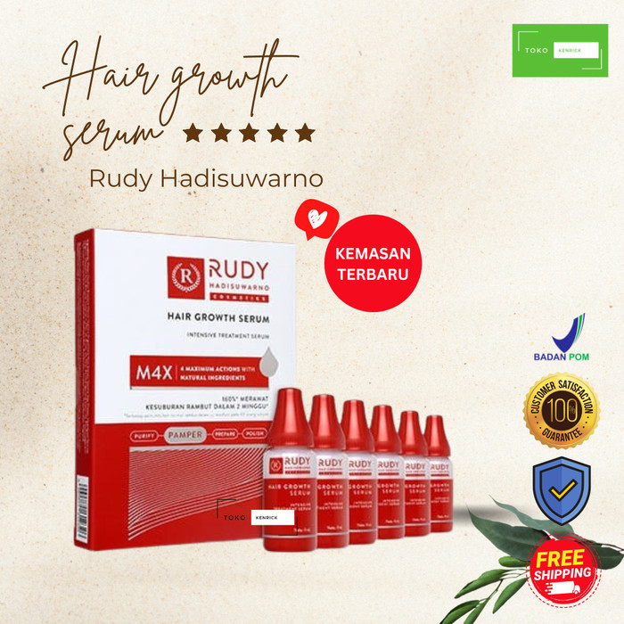 RH PENUMBUH RAMBUT RONTOK HAIR GROWTH SERUM RUDY HADISUWARNO