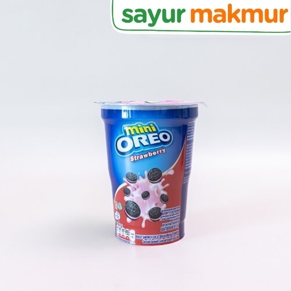 

Oreo Biskuit Mini Strawberry 61,3 gram Sayurmakmur