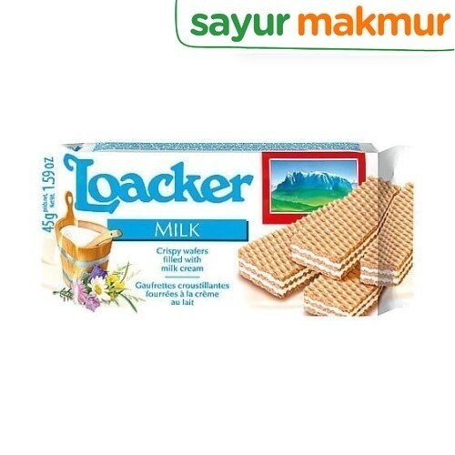 

Loacker Wafer Cremkakao 45 gram Sayurmakmur