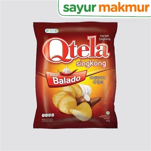 

Qtela Keripik Singkong Balado 180 - 185 gram Sayurmakmur