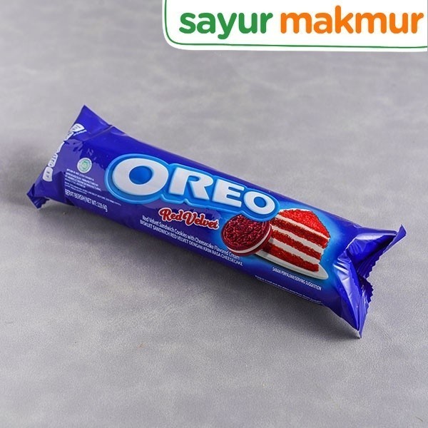 

Oreo Biskuit Velvet 119,6 gram - 135 gram Sayurmakmur