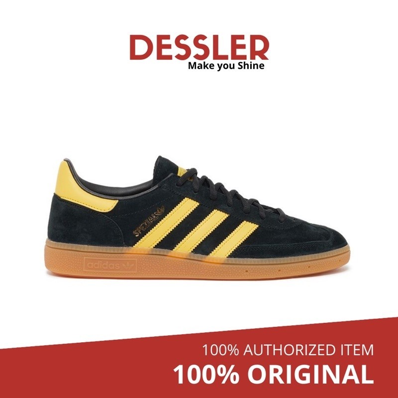 Adidas Handball Spezial - Core Black / Yellow / Gold Metallic