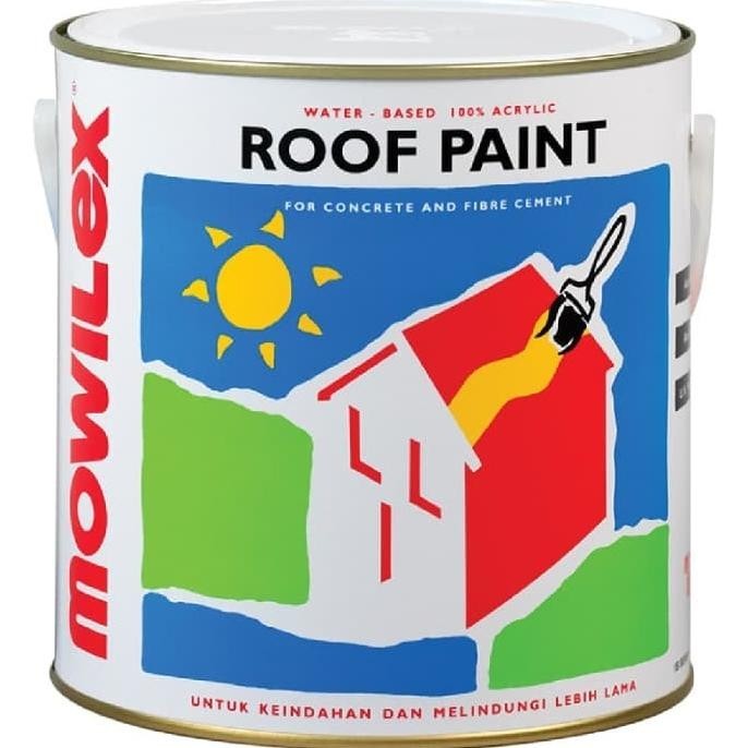 Mowilex Roof Paint 2,5 Liter (Cat Genteng)