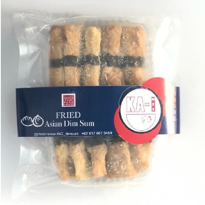 

Uinn - Lumpia Kulit Tahu Seaweed Rumput Laut Beancurd Dimsum 10Pc Frozen Food