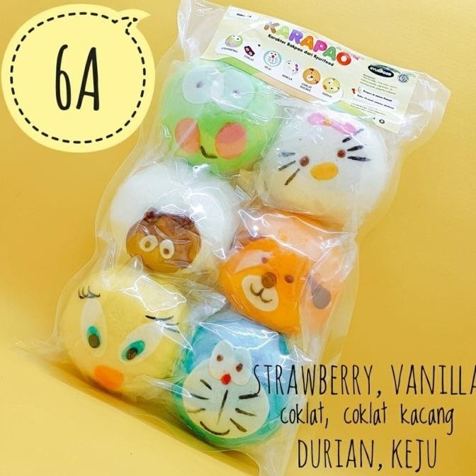 

Uinn - Karapao Bakpao Karakter Pack Frozen Food Kyurifood Cemilan Bekal Anak