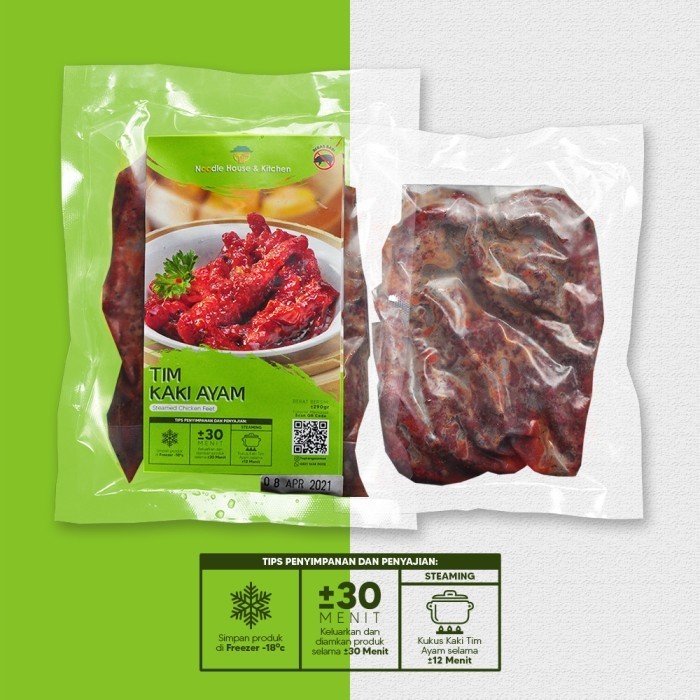 

Uinn - Frozen Dimsum - Tim Kaki Ayam - Top Noodle Frozen Food