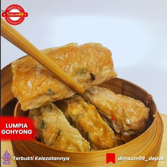 

Uinn - Lumpia Gohyong Isi 25 Pcs Frozen Food Gratis Saos Merah & Lada Hitam