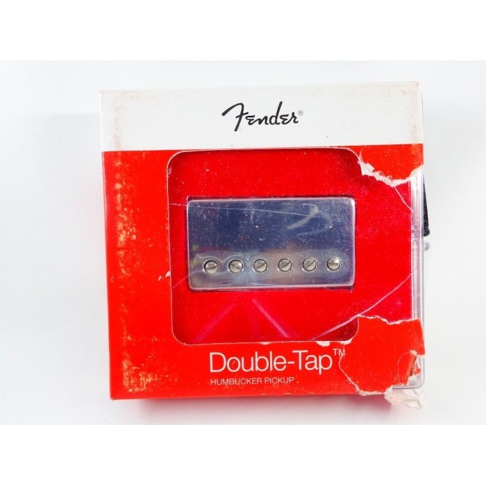 NEW Fender Double Tap Humbucker Guitar Bridge Pickup Chrome 0992280100