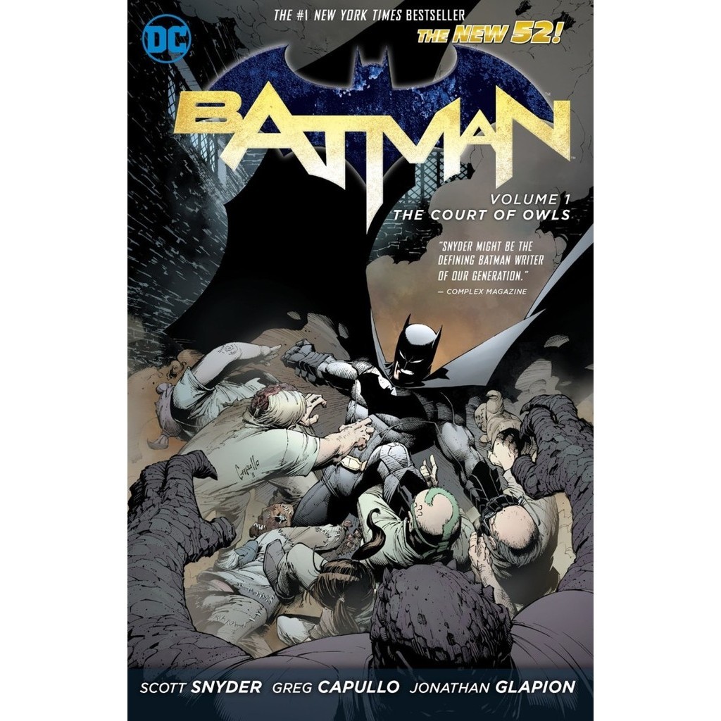 Batman TP Vol 1 The Court Of Owls (New 52) - 9781401235420