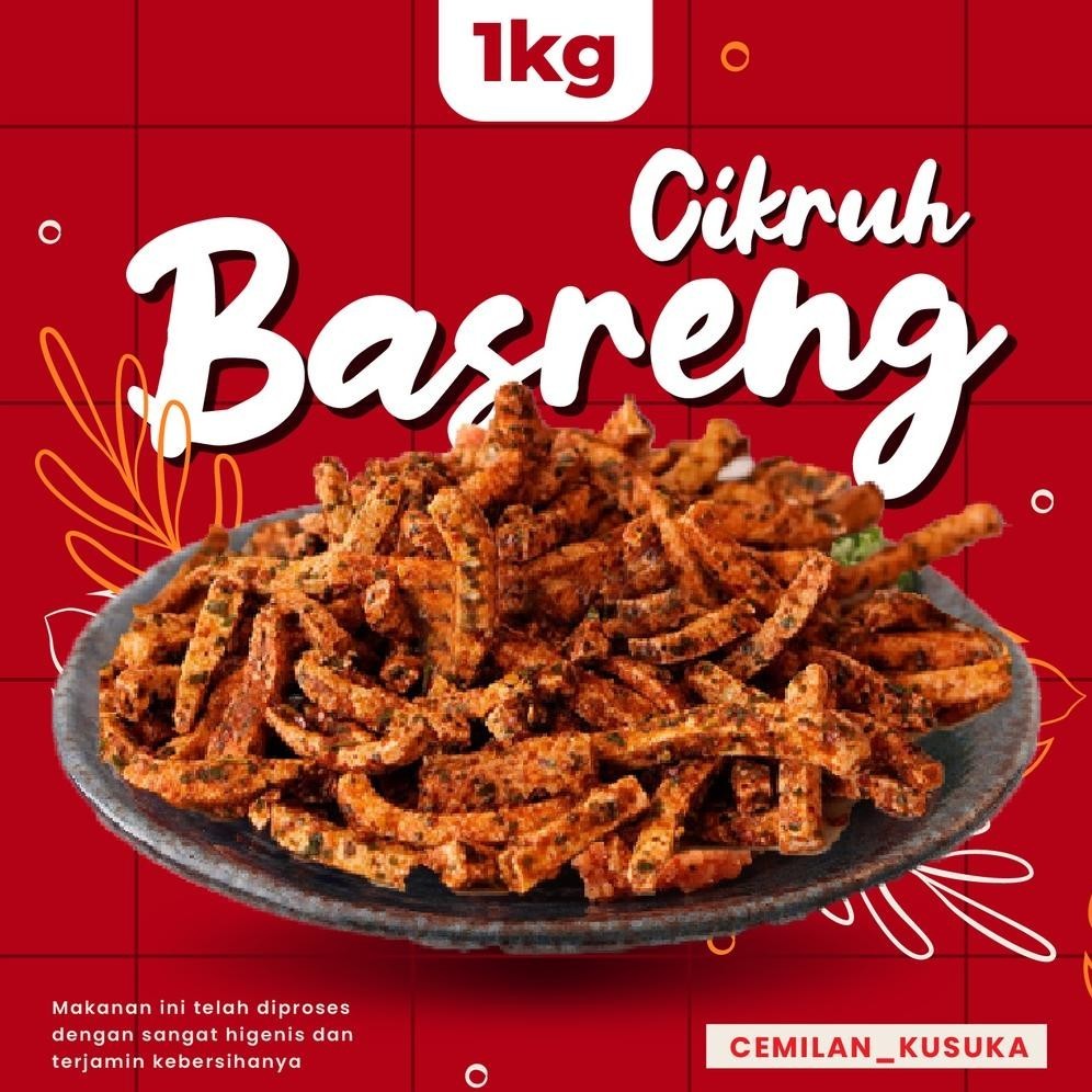 

POI BASRENG stik pedes hot daun jeruk 1kg TERLARIS