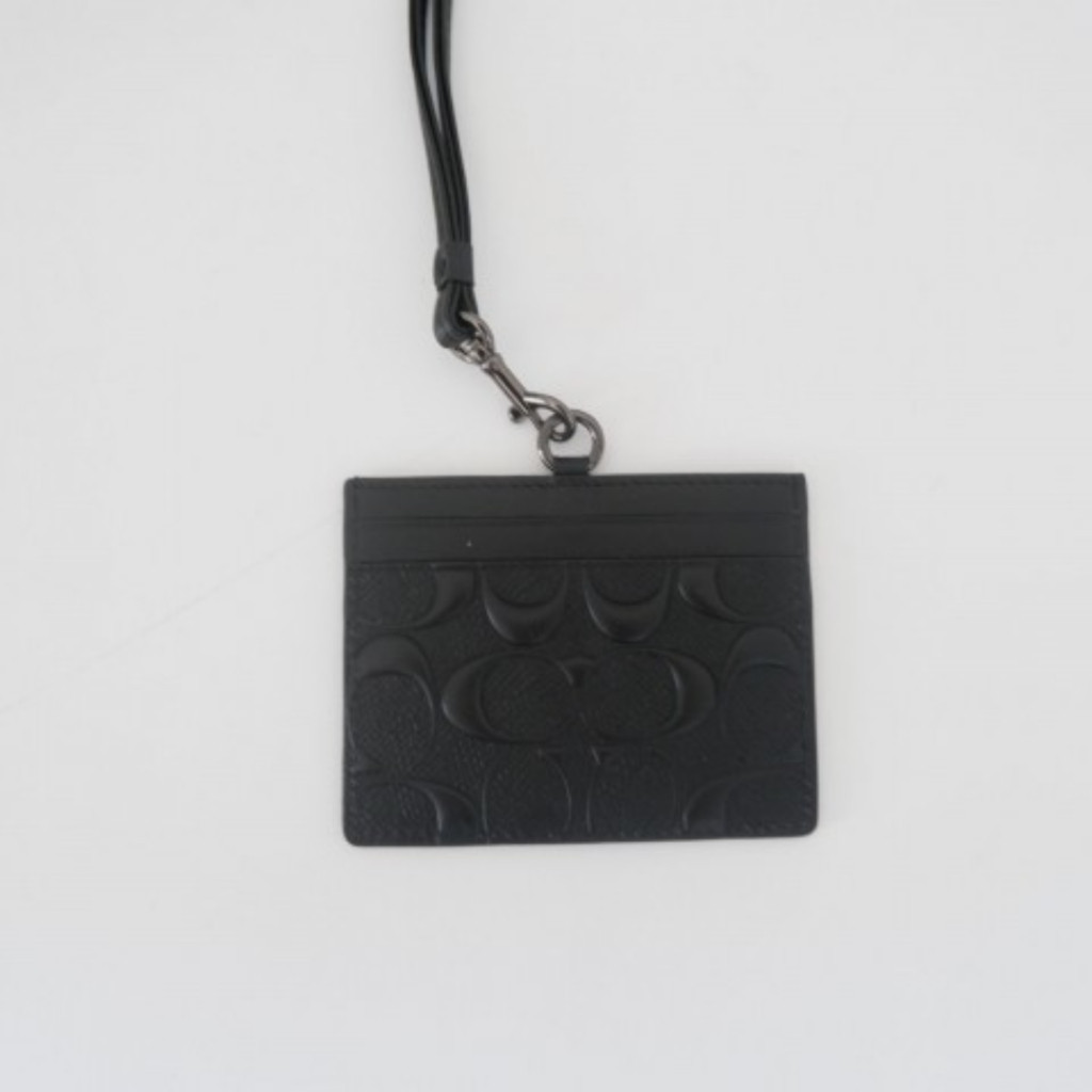 

C0ach ID Lanyard Embossed - Black (CH F6752)